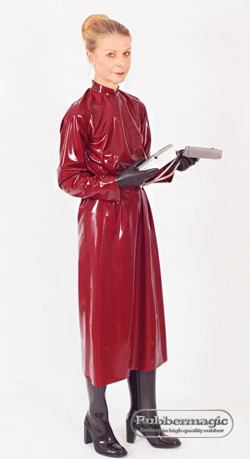 latex smock,latex apron,Rubbermagic,latex clinic clothing,latex clothing Dresden,latex,latex clothing Dresden